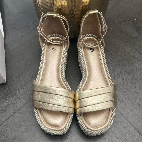 Franco Sarto A-Via Espadrille Platform Wedge Sandal - Picture 2 of 5